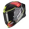 Fibra Casco Scorpion Exo R1 Air Victory Argento Rosso -Scorpionsal Negozio scorpion exor1air victory argentorosso