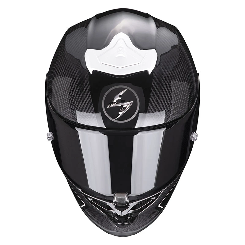 Fibra Casco Scorpion Exo R1 Carbon Air Corpus 2 Bianco 4 Fibra Casco Scorpion Exo R1 Carbon Air Corpus 2 Bianco - immagine 2
