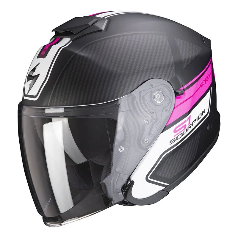Fibra Casco Scorpion Exo S1 Cross Ville Nero Rosa 3 Fibra Casco Scorpion Exo S1 Cross Ville Nero Rosa