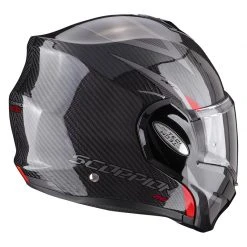 Fibra Casco Modulare Scorpion Exo Tech Carbon Top Rosso -Scorpionsal Negozio scorpion exotech carbon top rosso 3