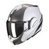 Policarbonato Casco Scorpion Exo Tech Forza Bianco Argento -Scorpionsal Negozio scorpion exotech forza biancoargento