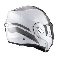 Policarbonato Casco Scorpion Exo Tech Forza Bianco Argento -Scorpionsal Negozio scorpion exotech forza biancoargento 3