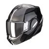 Policarbonato Casco Scorpion Exo Tech Forza Nero Argento -Scorpionsal Negozio scorpion exotech forza neroargento