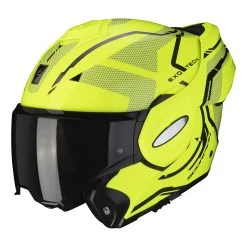 Policarbonato Casco Scorpion Exo Tech Square Giallo