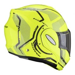 Policarbonato Casco Scorpion Exo Tech Square Giallo -Scorpionsal Negozio scorpion exotech square giallo 4