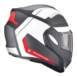 Policarbonato Casco Modulare Scorpion Exo Tech Trap Nero Rosso 9 Policarbonato Casco Modulare Scorpion Exo Tech Trap Nero Rosso -Scorpionsal Negozio scorpion exotech trap rosso 3