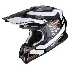 Policarbonato Casco Scorpion Vx-16 Air Tub Nero Oro