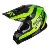 Policarbonato Casco Scorpion Vx-16 Air Soul Nero Verde -Scorpionsal Negozio scorpion vx16air soul verde